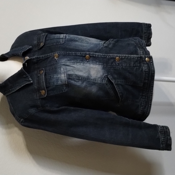 Cripple Creek Ranchwear Button Up Denim Jacket Size Medium - Picture 3 of 11